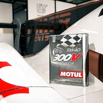Amazon.com: Motul 104242 300V 5w40 Racing Oil, 2 Liter